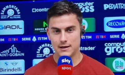 Intervista: Paulo Dybala parla del suo futuro con la Roma e se rimarrà con De Rossi come allenatore della Roma.