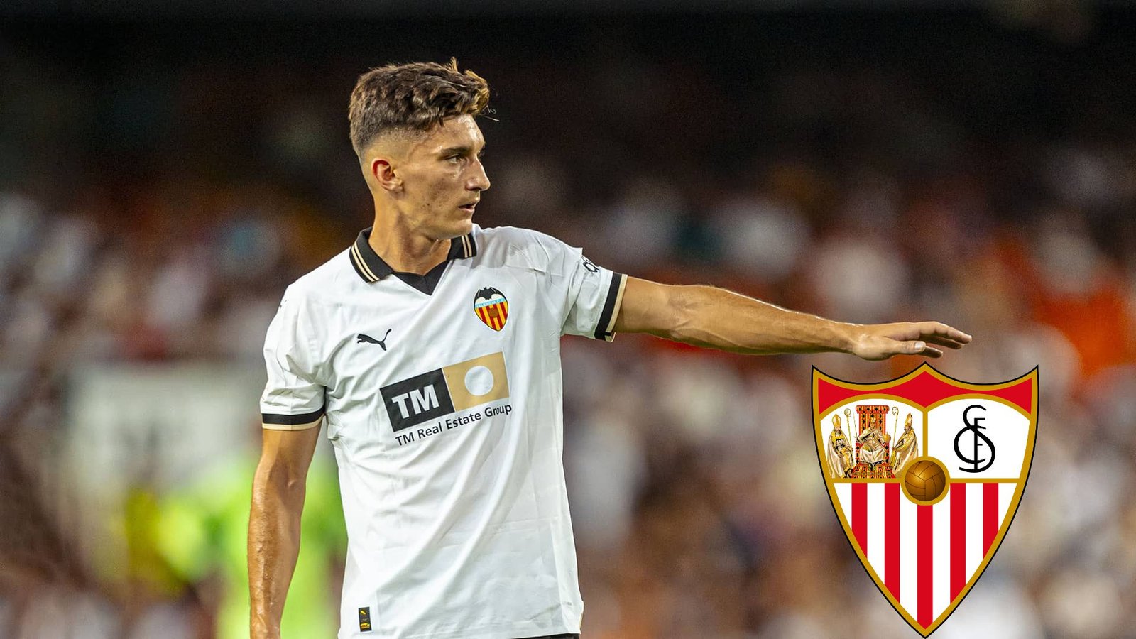 ¿Será un trato cerrado?: El Sevilla FC en serias negociaciones para fichar a Pepelu del Valencia por 35 millones de euros.